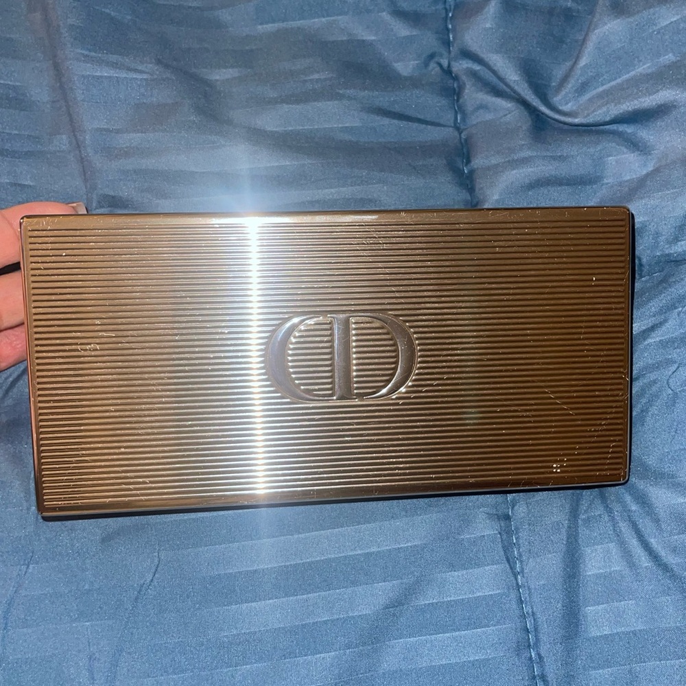Dior Metallic Gold Clutch